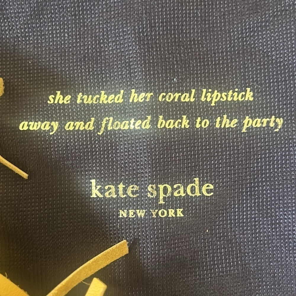 Rare Kate Spade Yuma Ida Leather Fringe Bag - Picture 17 of 17